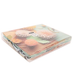 пакет подарочный 26*32*10см  "цветы"