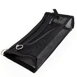 пенал на молнии черный