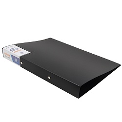 папка с 2-мя кольцами 35мм 700мкм чёрная