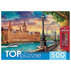 пазлы  500 элементов красивый лондон
