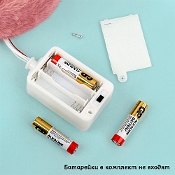 мягкая игрушка "выдра" розового цвета