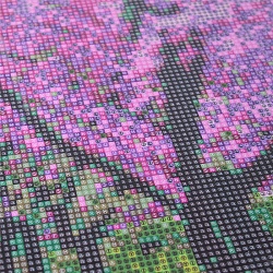 алмазная  мозаика 40*50см "darvish" цветение сакуры