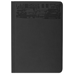 книжка  записная 13.5*19см  "darvish" обложка кожзам с узором и цветным срезом