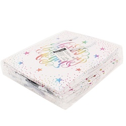 пакет подарочный 18*23*10см  "happy birthday"