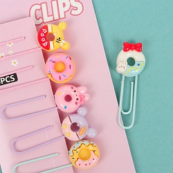 скрепки декоративные пончики