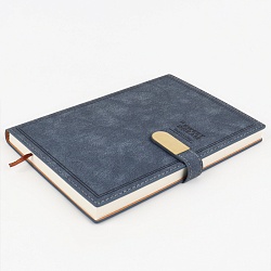 ежедневник а5 недатиров. 100л обложка кож.зам. на магнитной застёжке