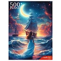 Пазлы  500 элементов Девушка у ночного моря