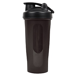 шейкер 600мл чёрный