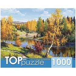 пазлы 1000 элементов и.прищепа. золотая осень