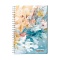 книжка записная  а5  96л. "акварельные цветы" на гребне 7бц