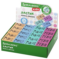 ластик школьный brauberg
