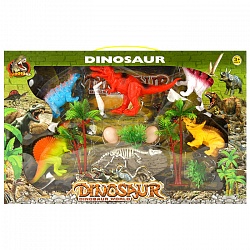 набор "динозавры" 5шт/уп (набор). игрушка