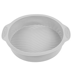 форма для запекания круглая серая