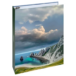 тетрадь на кольцах  80л  "красивая природа-1"