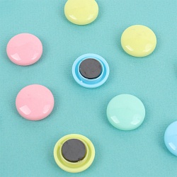 магниты для доски d=2см цветные 12шт/уп