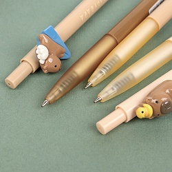 ручка автоматическая шариковая синяя "капибара" 