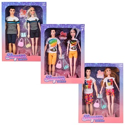 куклы в наборе.игрушка