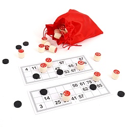 настольная игра "лото" шкатулка металлическая