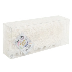 пенал на молнии белый