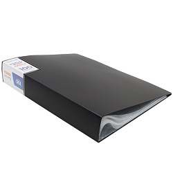 папка 100 файлов 700мкм чёрная