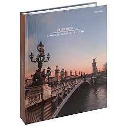 тетрадь на кольцах  80л  "красивый мост"