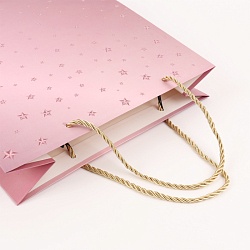 пакет подарочный 26*32*10см  "звездочки"