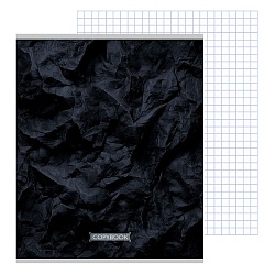 тетрадь  96л кл. "чёрные текстуры-1" обложка цветная мелованная