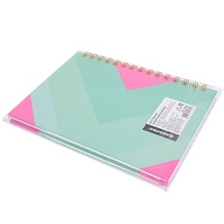 книжка записная  а5  80л  в клетку на спирали