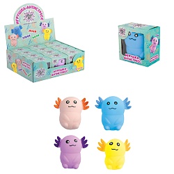 игрушка-антистресс "аксолотль" 8см