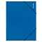 папка на резинке а4 "brauberg" 500мкм синяя