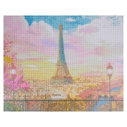 алмазная живопись  40*50см  эйфелева башня