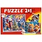 пазлы  2 в 1 новогодний вечер (60,104 элементов)