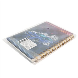 Блокнот 15,5*21см 80л на спирали в клетку "Королевские гонки"