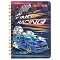 Блокнот 15,5*21см 80л на спирали в клетку "Королевские гонки"