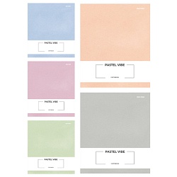 тетрадь  48л кл. "pastel vibe" обложка цветная мелованная