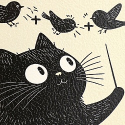 тетрадь предметная  48л кл математика "bad cat" 