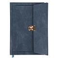 Ежедневник А5 недатиров. 100л обложка кож.зам. с карманом на застёжке