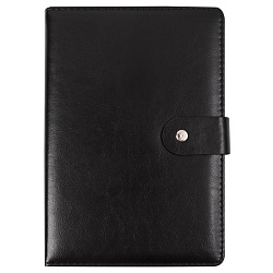 ежедневник а5 недатиров. 112л  обложка кож.зам. черная