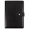 ежедневник а5 недатиров. 112л  обложка кож.зам. черная