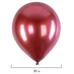 шар воздушный 12" хром ассорти  50шт/уп