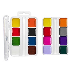 краски аквар. 16цв "барашек" медовые б/к, пласт.кор.