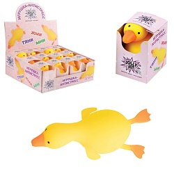игрушка-антистресс 17см гусь жёлтый