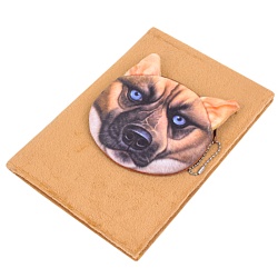 Блокнот 14,5*21см 80л "Домашние животные" с монетницей ассорти