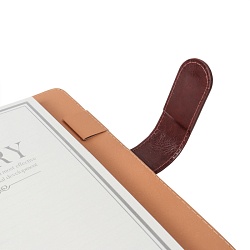 ежедневник а5 недатиров. 100л обложка кож.зам. на кольцах с магнитной застёжкой