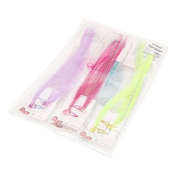 заколка для волос 2 шт. в наборе (клик-клак с прядью)