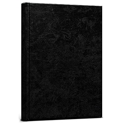 ежедневник недатированный  а5  80л. чёрный  бумвинил