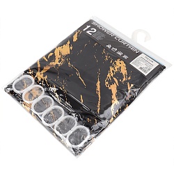 шторка для ванной с кольцами 180*180см ассорти