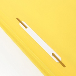 папка-скоросшиватель а4 жёлтая 120/180мкм