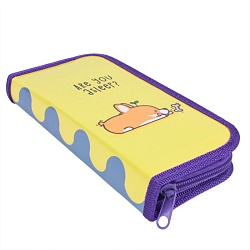 пенал 1отдел. 190* 90мм прикольные корги