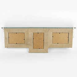 фоторамка (с полкой)  ретро для 3 фото 10*15см